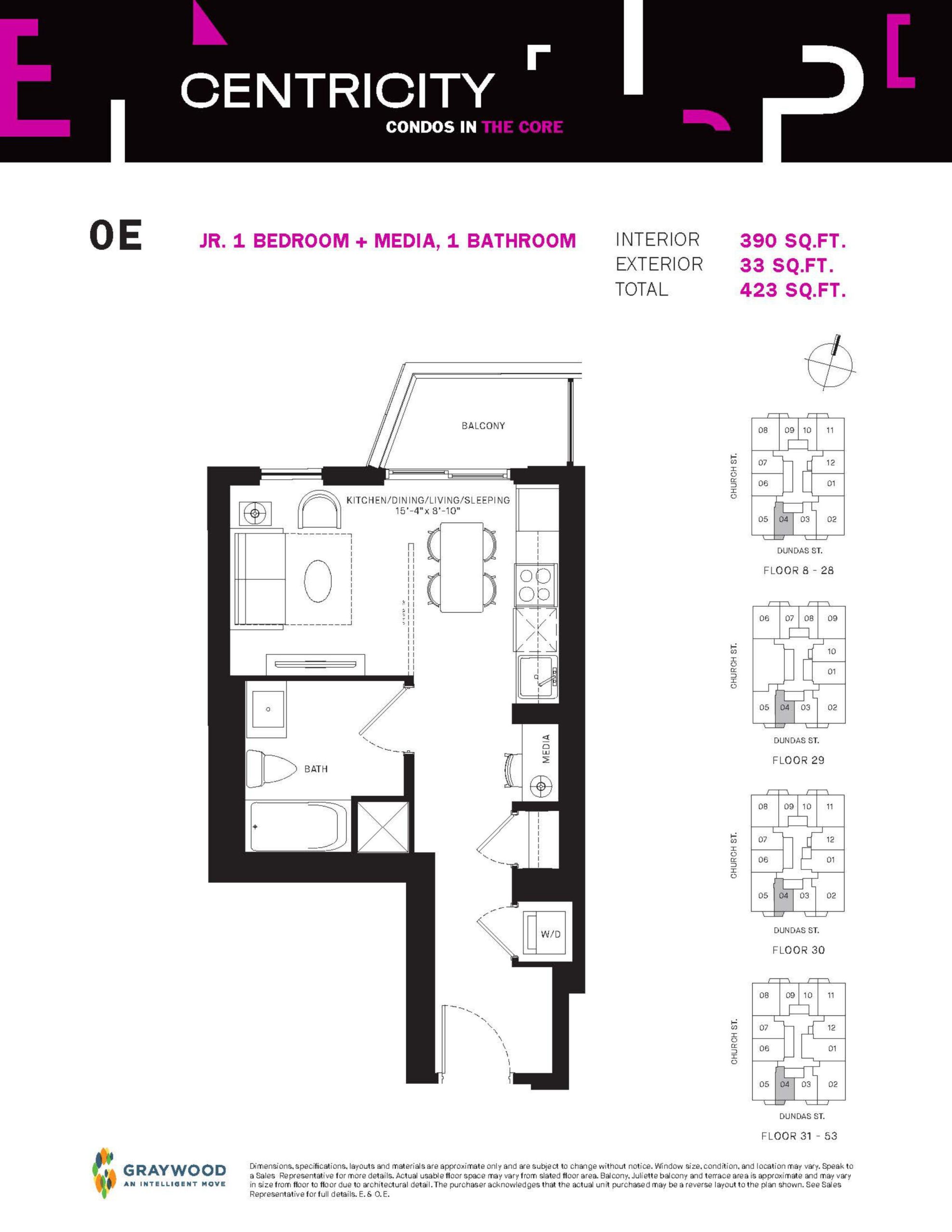 0E floor plan