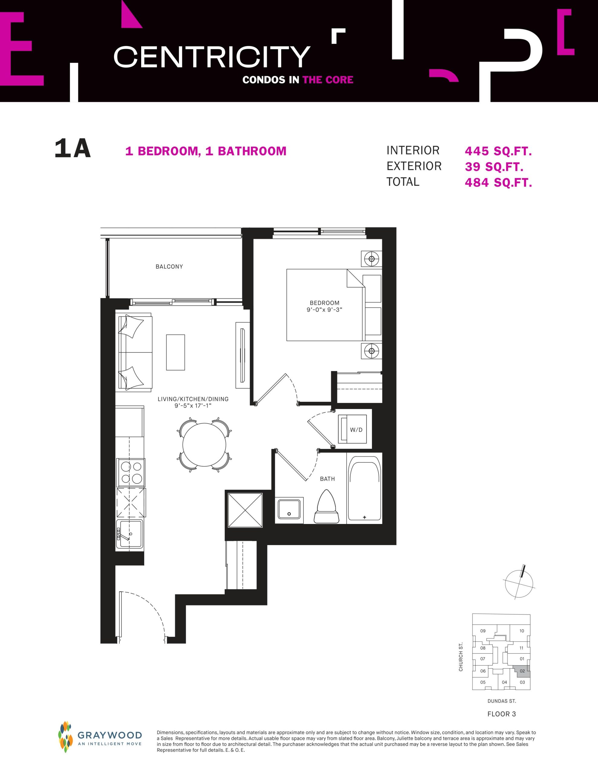 1A floor plan