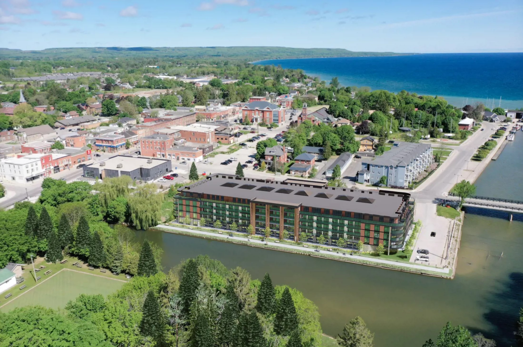 Georgian Bay Harbour in Meaford — rendering 4