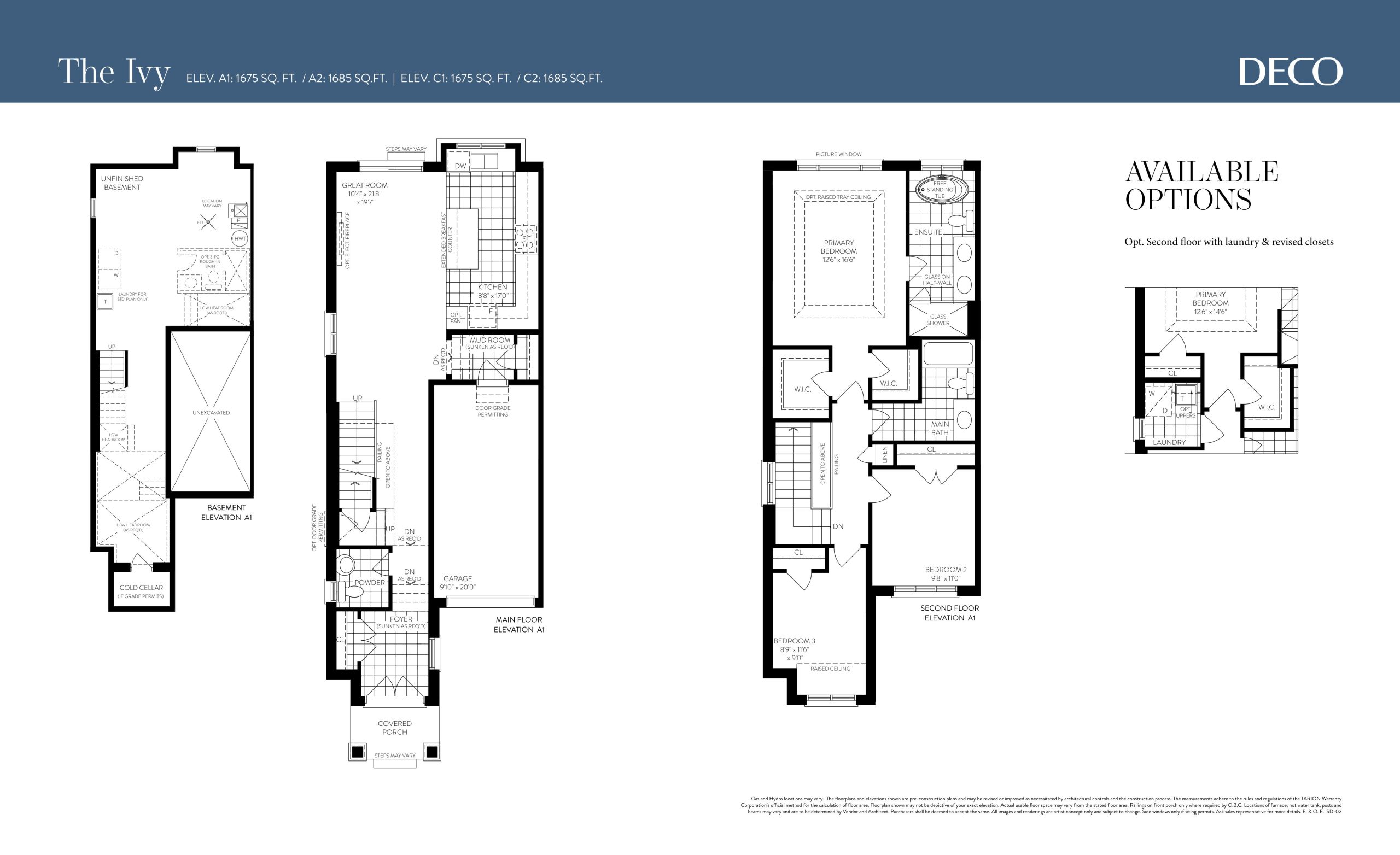 The Ivy floor plan