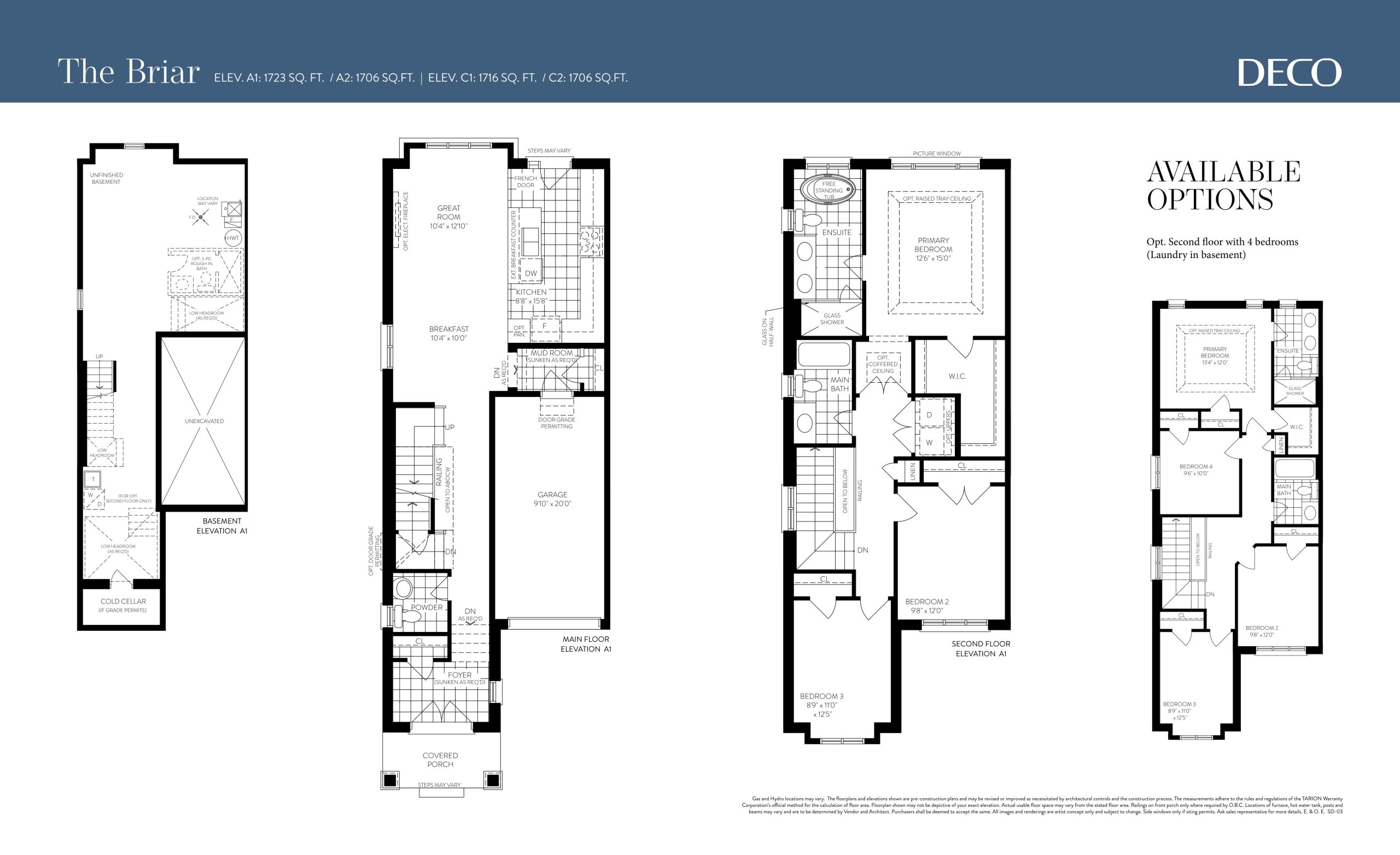 The Briar floor plan