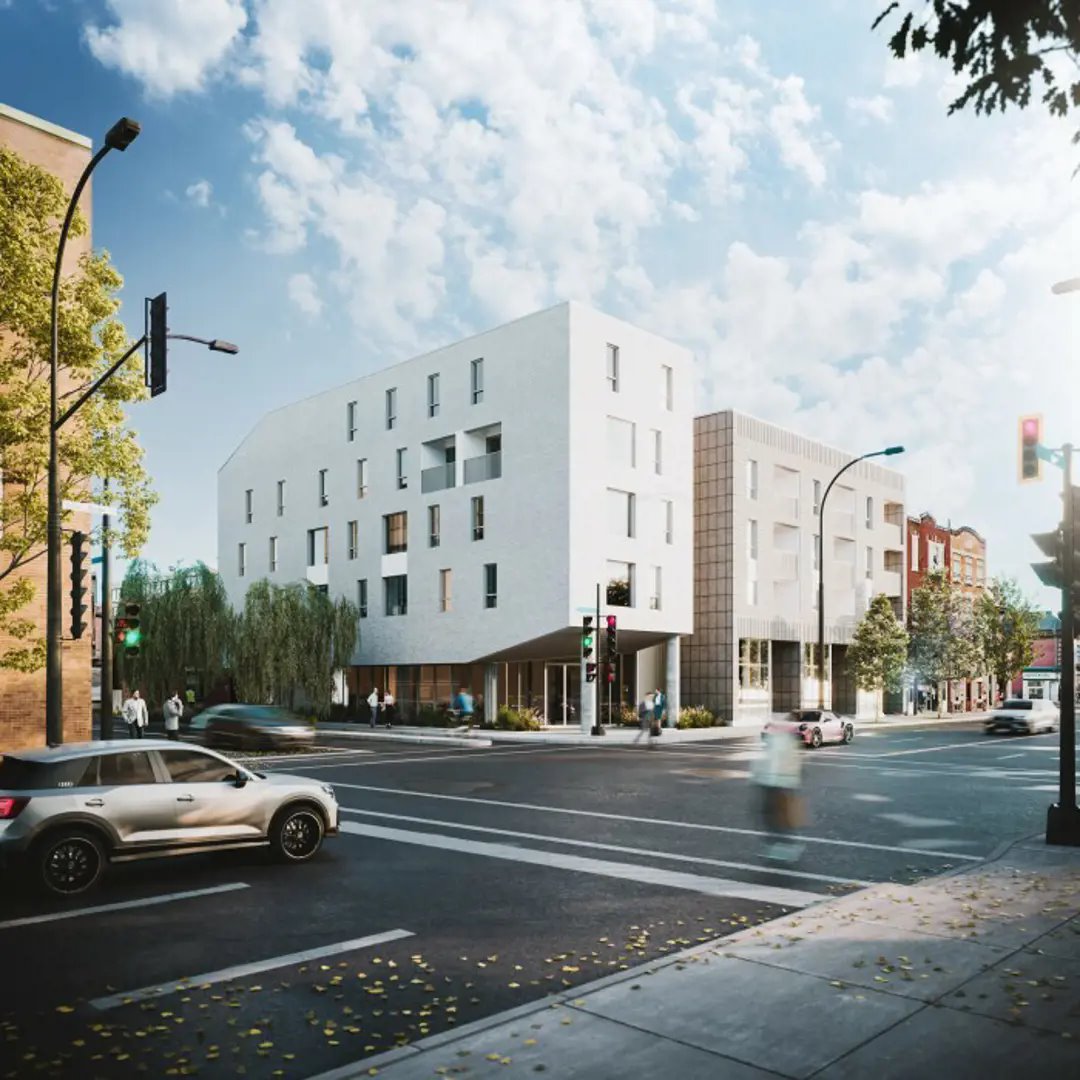 Le 367 des Pins in Montréal — rendering 1