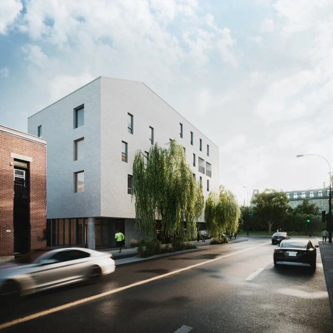 Le 367 des Pins in Montréal — rendering 2