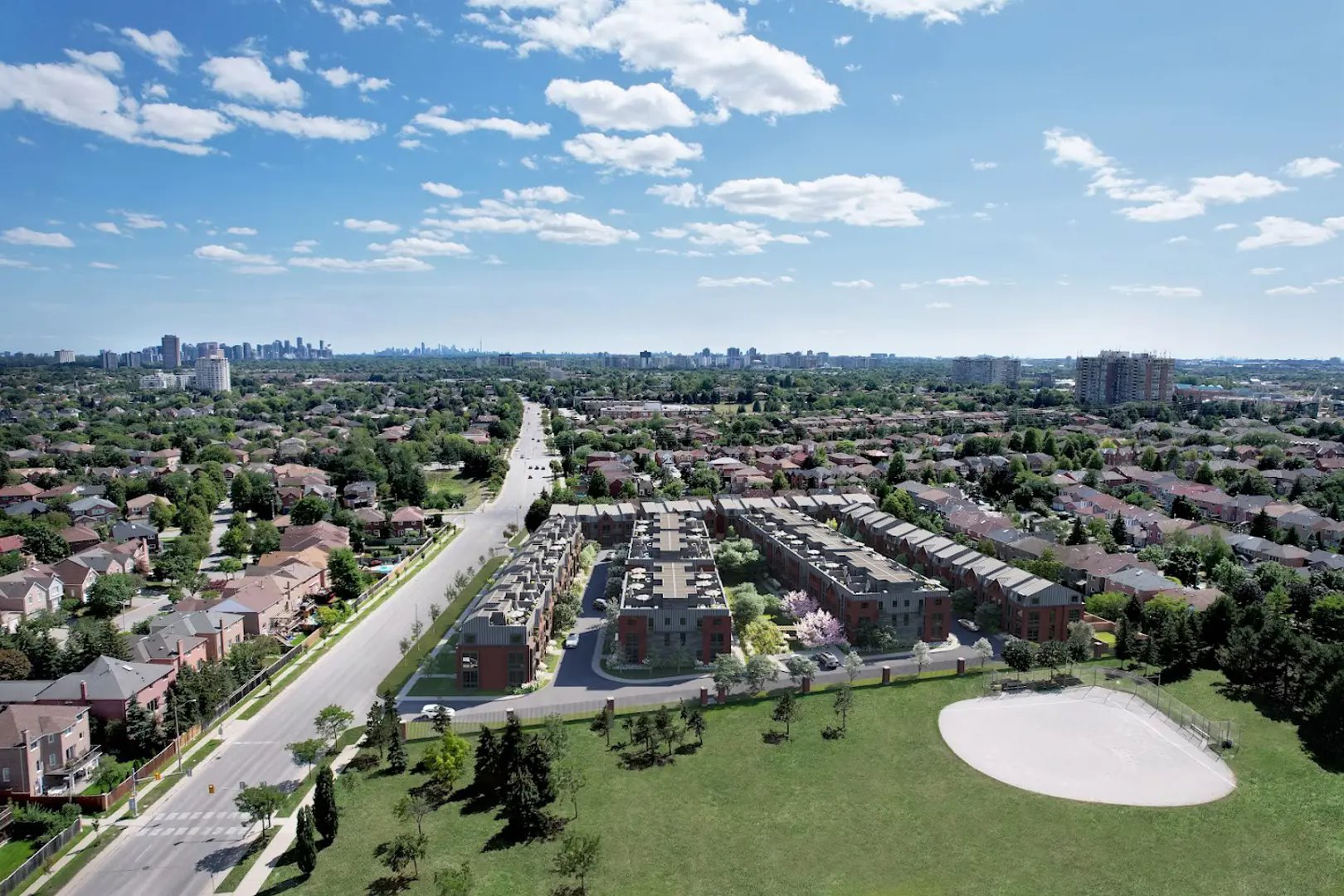 Rosepark Towns in Vaughan — rendering 17