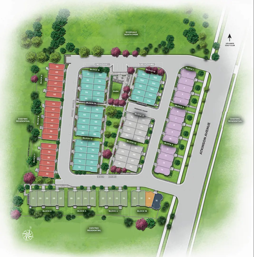 Rosepark Towns in Vaughan — rendering 18