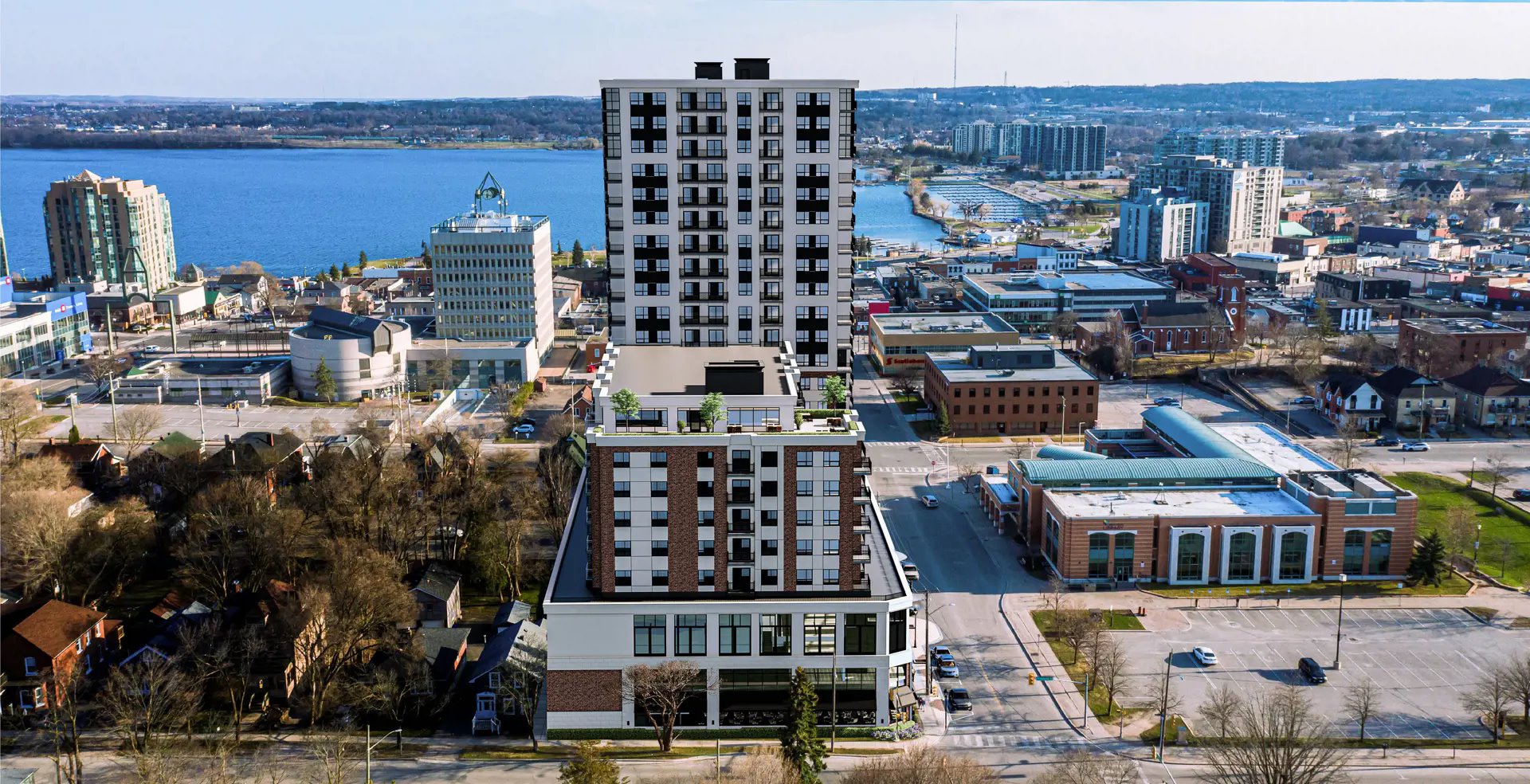 The Residences on Owen in Barrie — rendering 4