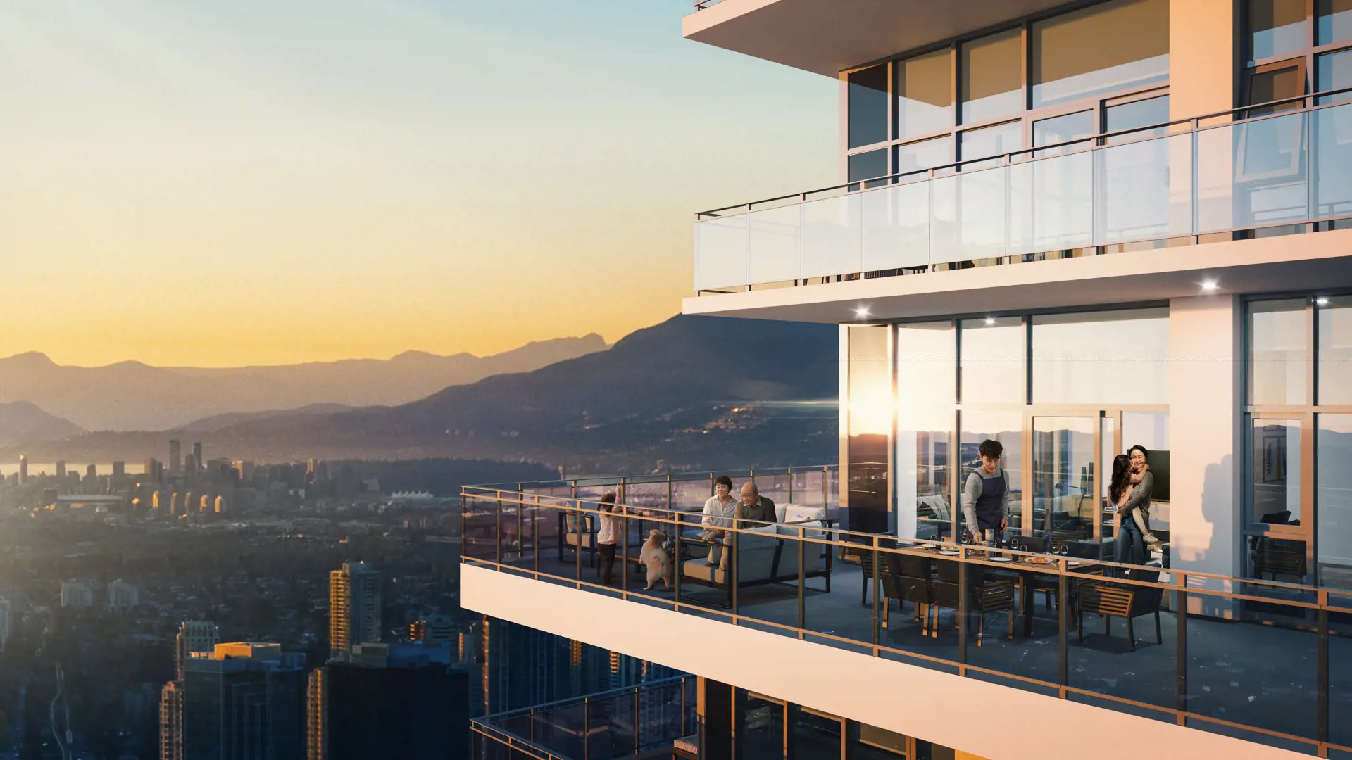 The Sky Estates at Highline Metrotown in Burnaby — rendering 2