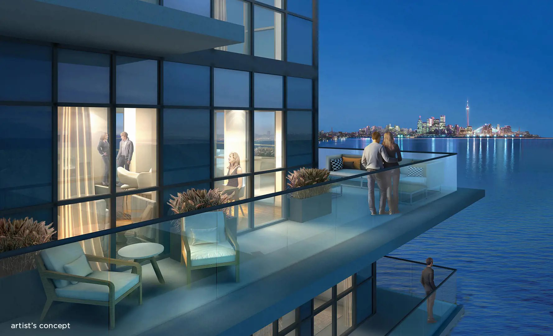 Water’s Edge at the Cove in Toronto — rendering 5