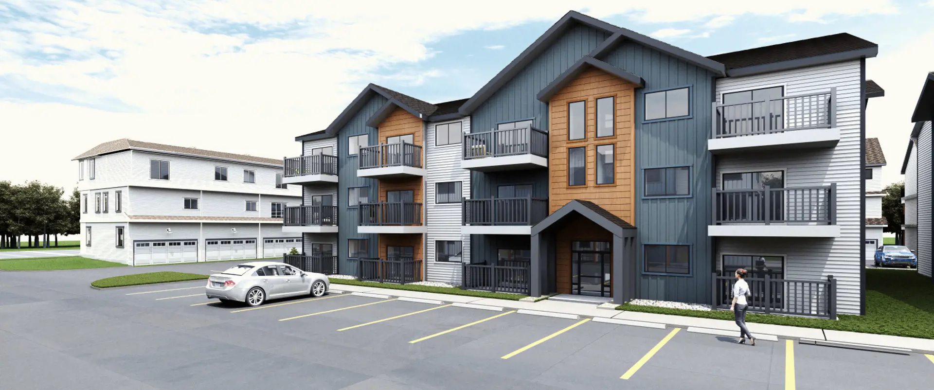 West Secord – Urban Flats in Edmonton — rendering 2