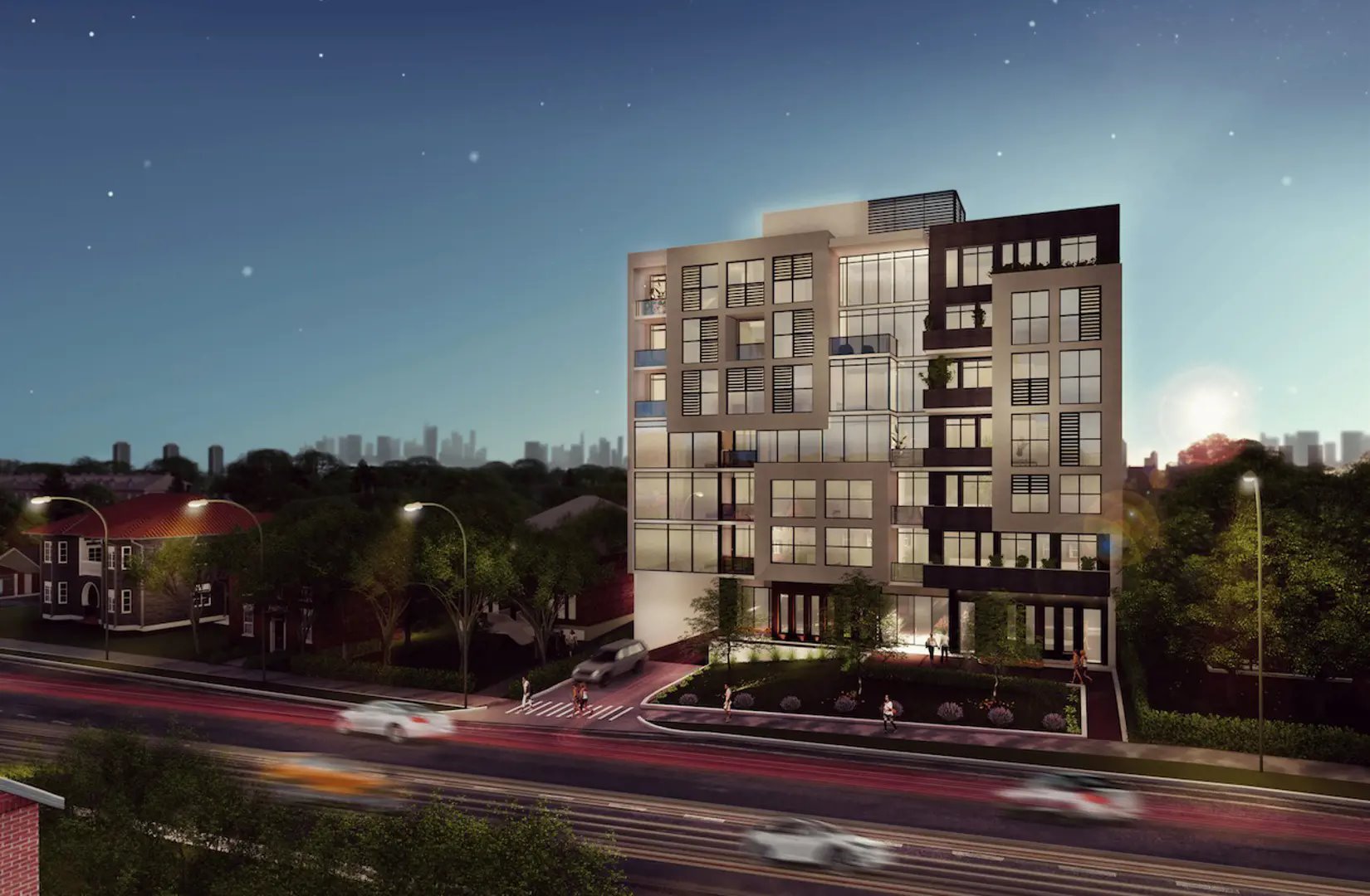 110 Sheppard Avenue West in Toronto — rendering 2