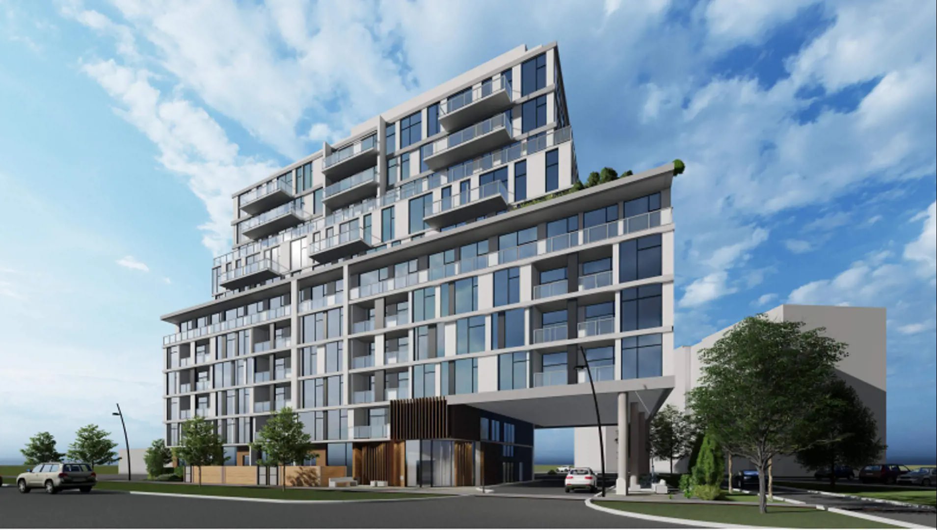 3374 Keele Street in Toronto — rendering 2