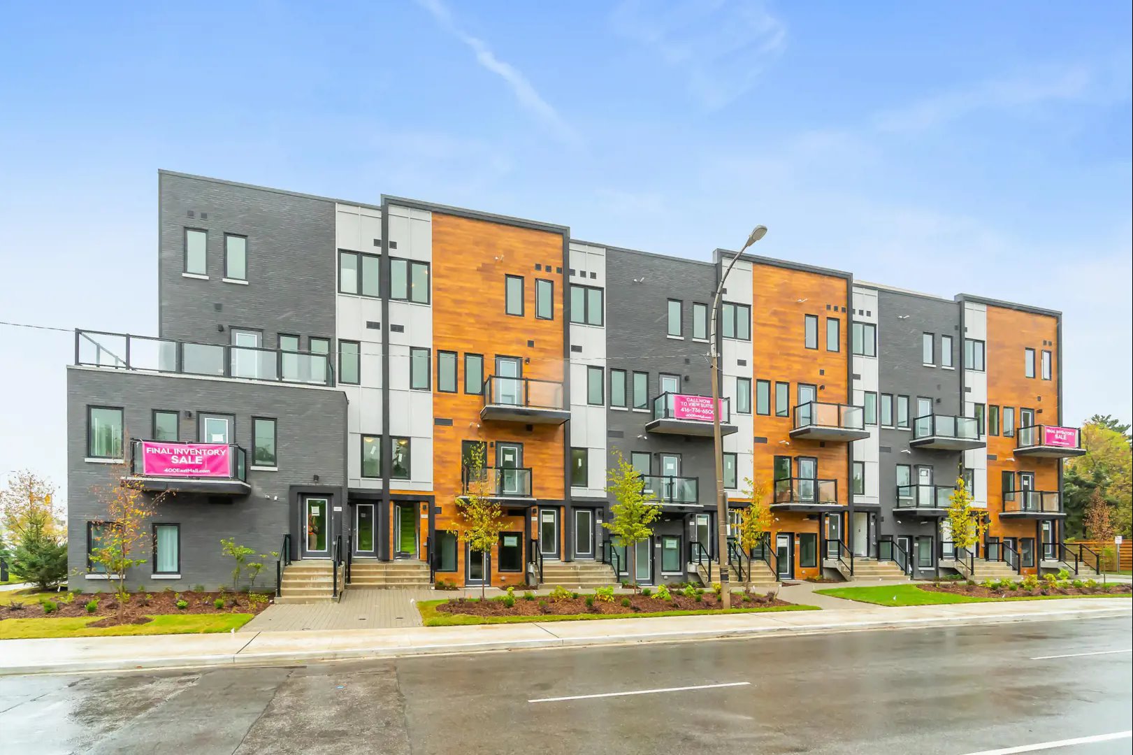 4Hundred East Mall Stacked Town in Toronto — rendering 3