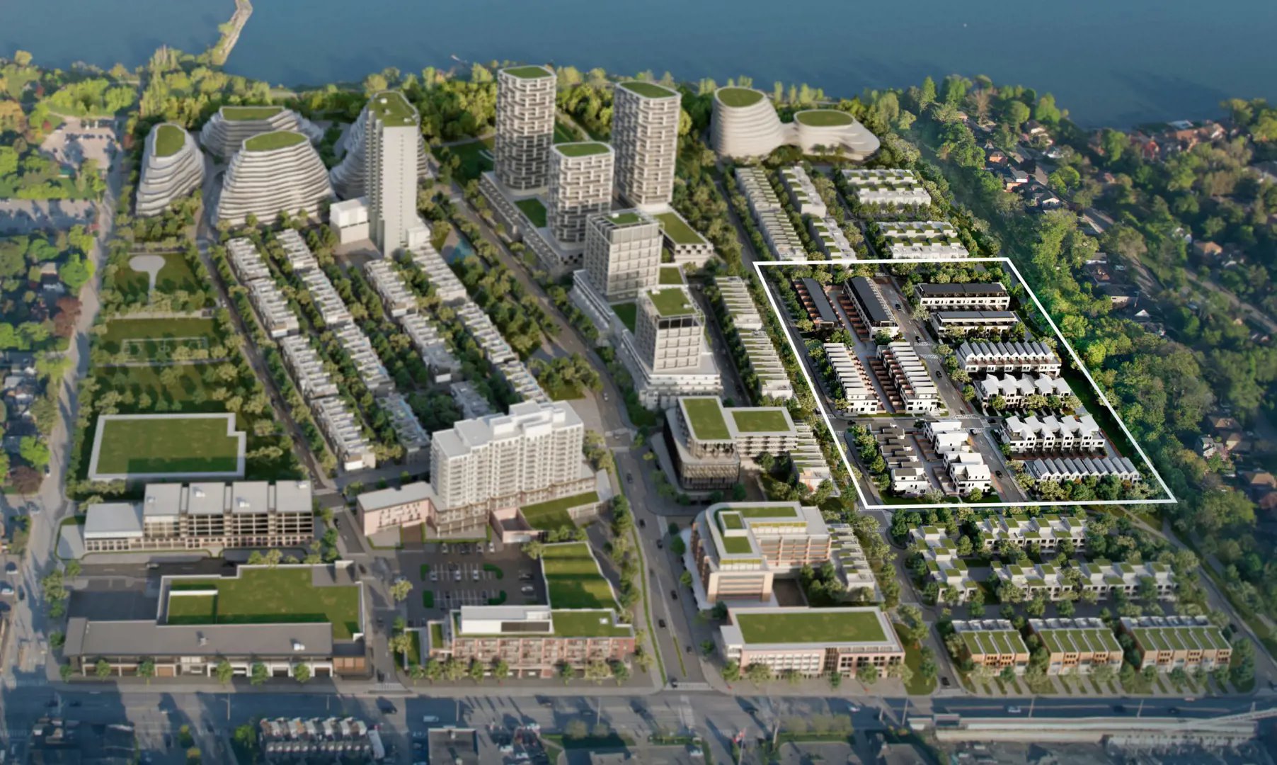 Brightwater Towns in Mississauga — rendering 19