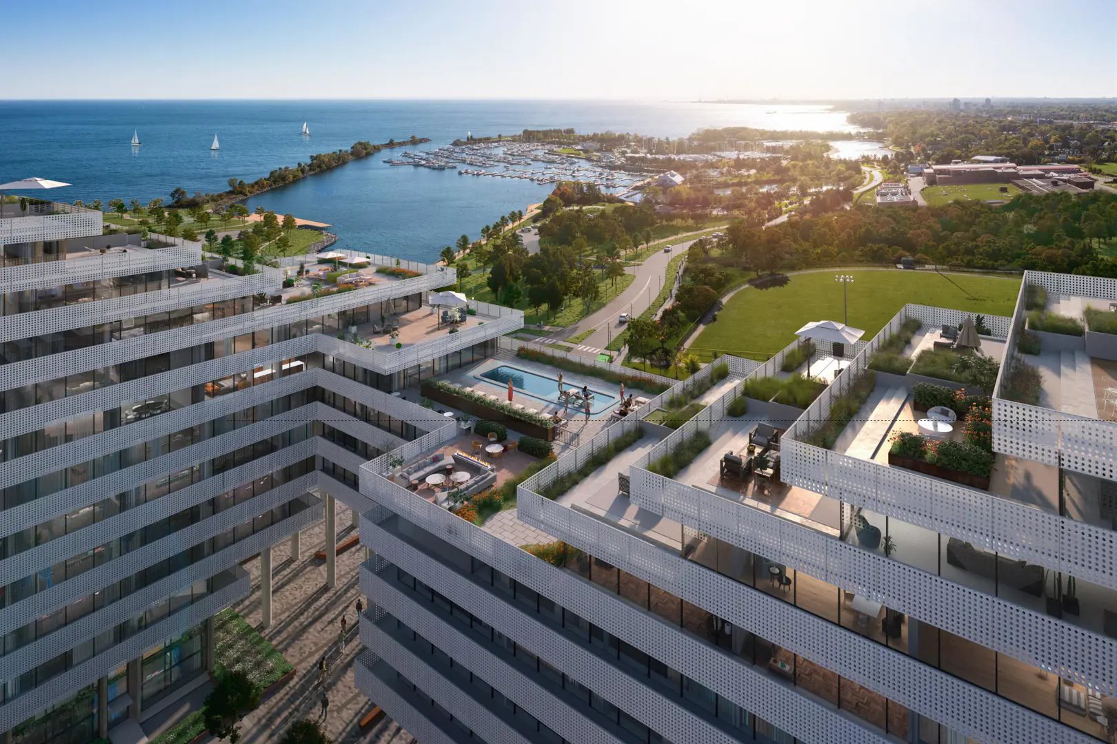 Harbourwalk at Lakeview Village in Mississauga — rendering 9