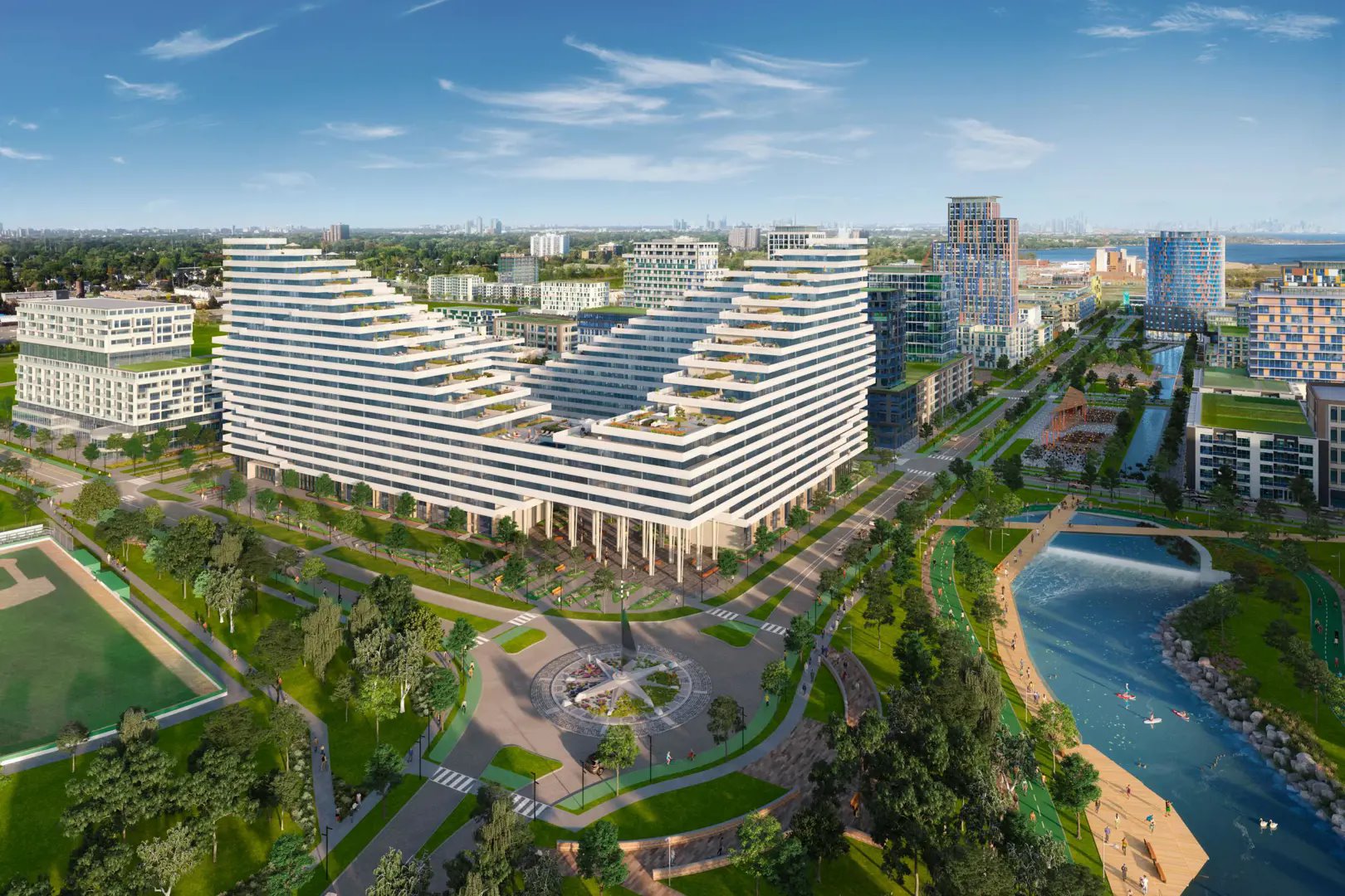 Harbourwalk at Lakeview Village in Mississauga — rendering 4