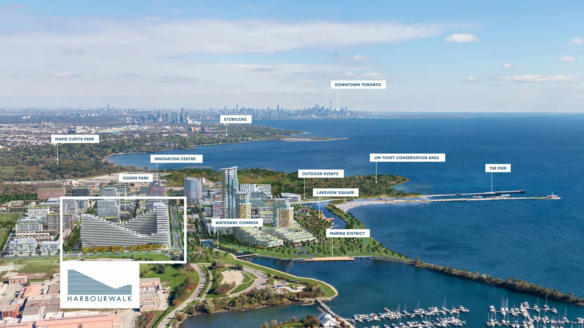 Harbourwalk at Lakeview Village in Mississauga — rendering 12