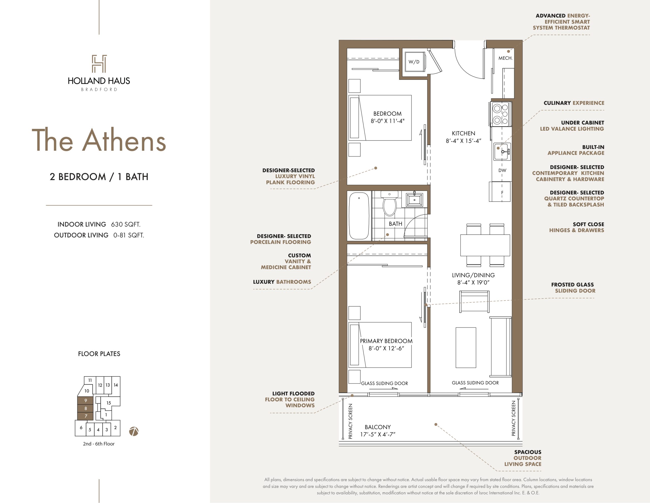 The Athens floor plan