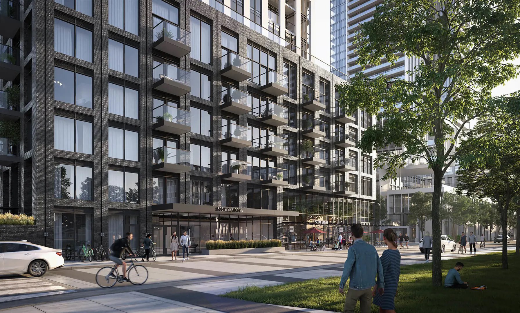 M5 Condos in Mississauga — rendering 4