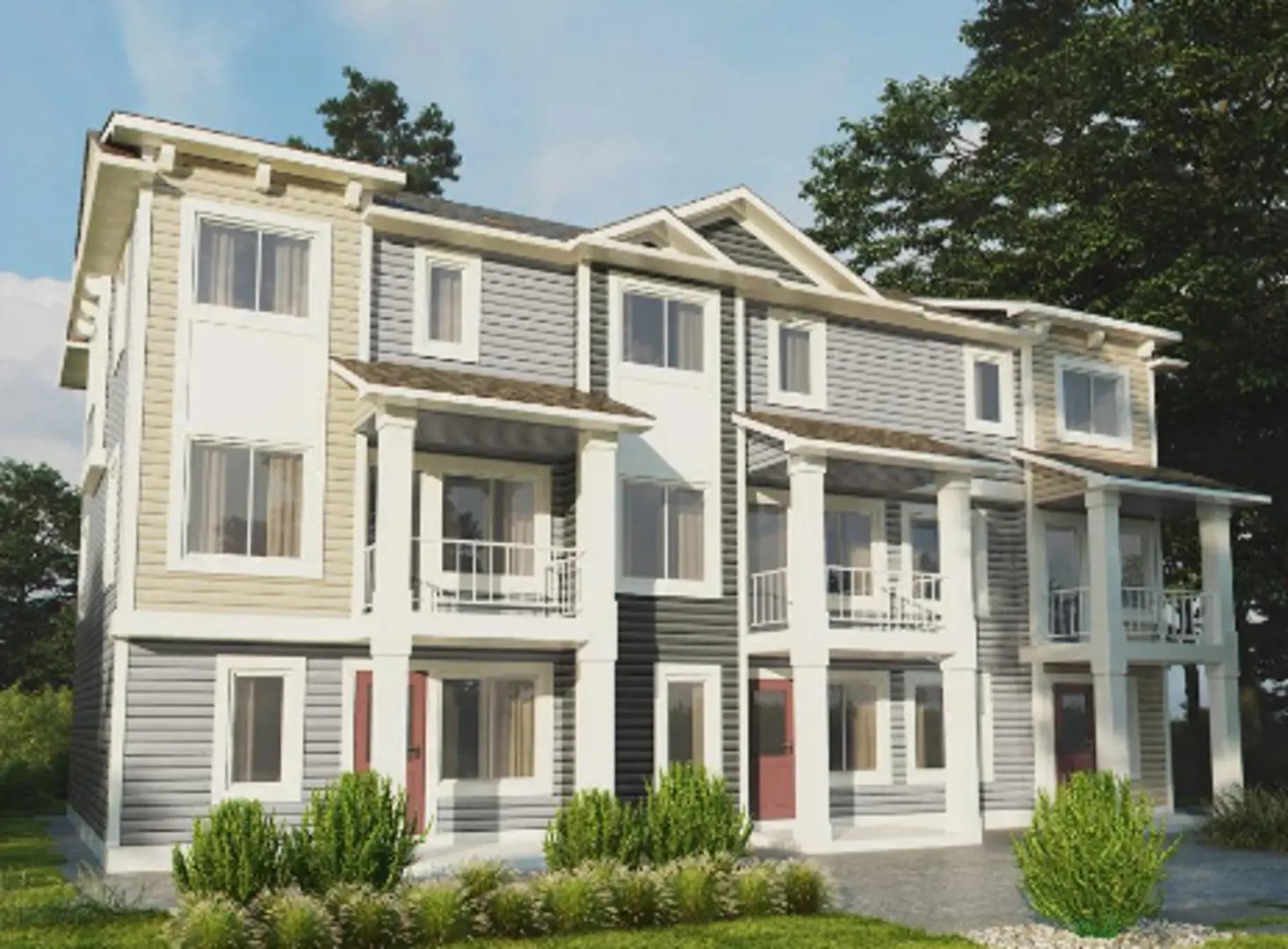 Michaels Park Landing in Edmonton — rendering 3