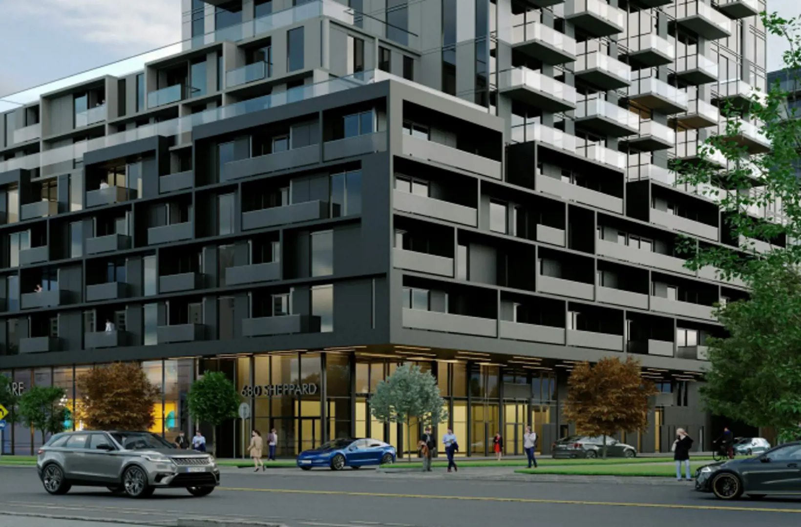 680 Sheppard Avenue East in Toronto — rendering 2