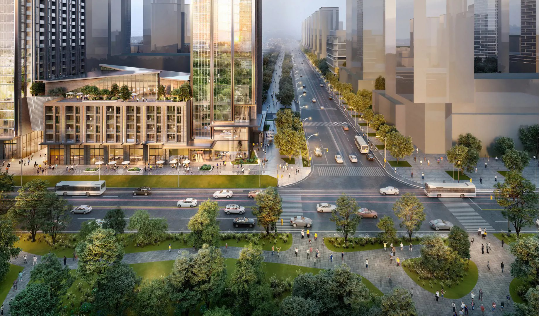 7800 Jane Street in Vaughan — rendering 3