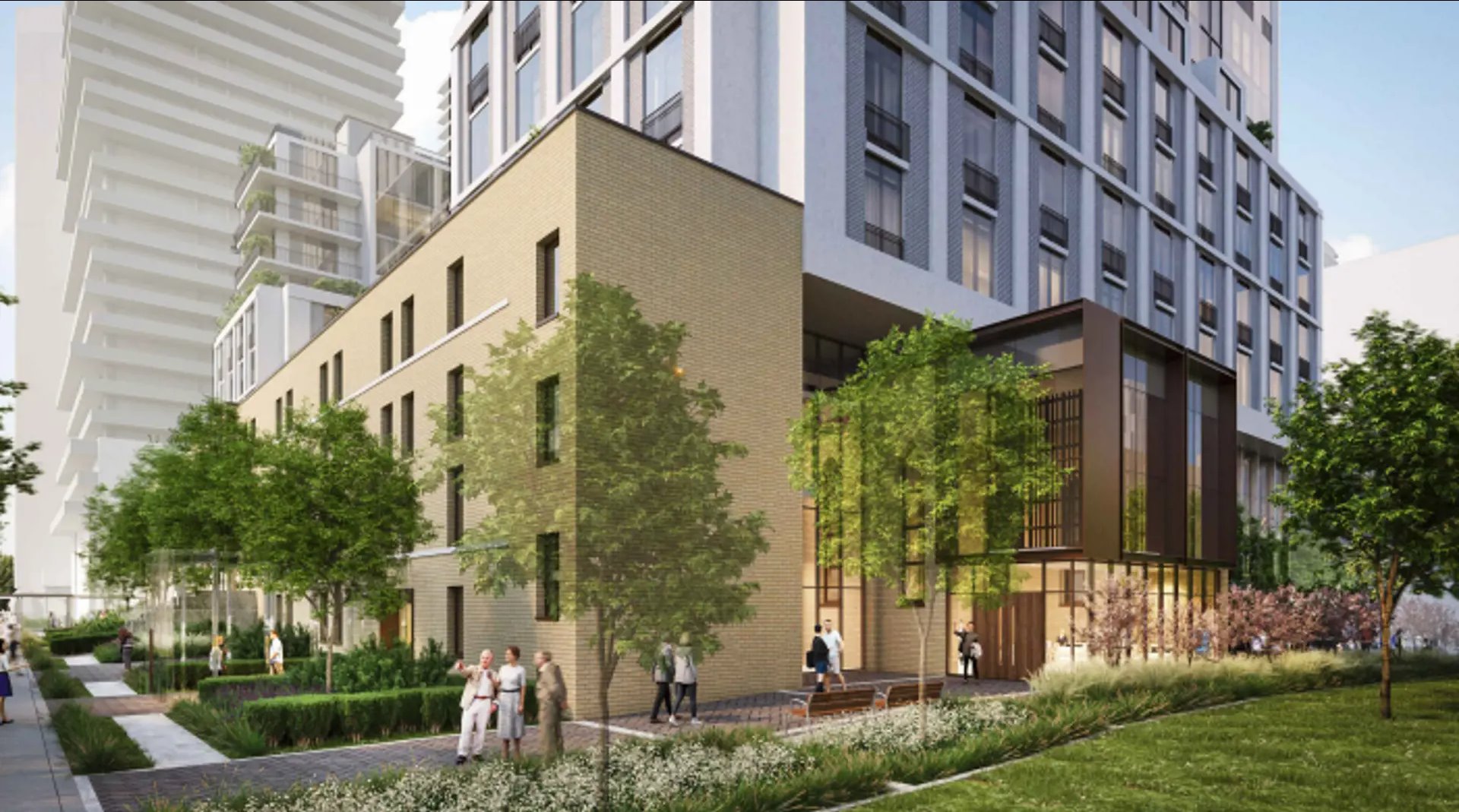 95 St. Joseph Street in Toronto — rendering 3