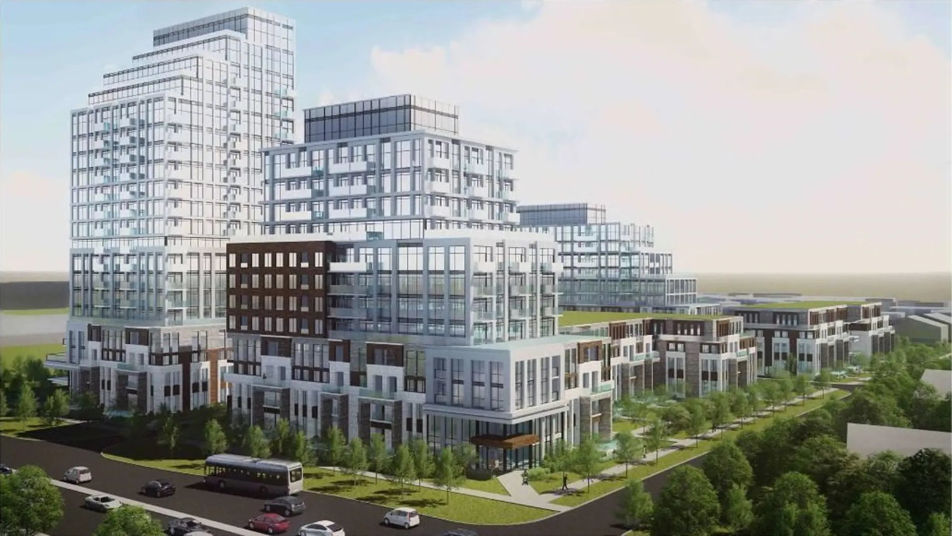 Arnold & Major Mackenzie Condos & in Richmond Hill — rendering 4