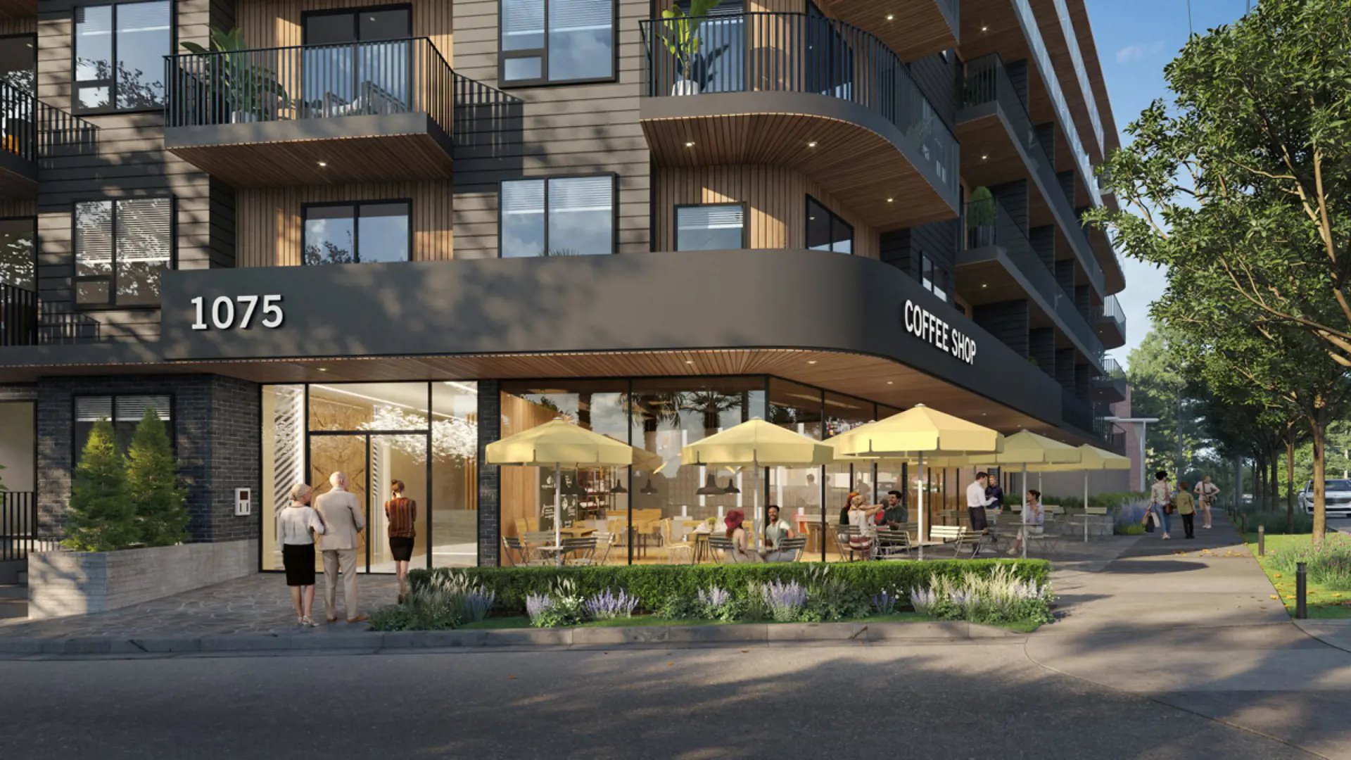 Central Block in Victoria — rendering 3