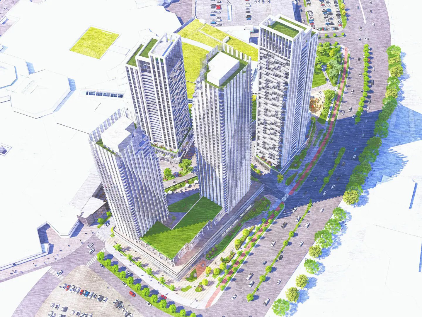CF Sherway Gardens Redevelopment in Toronto — rendering 6