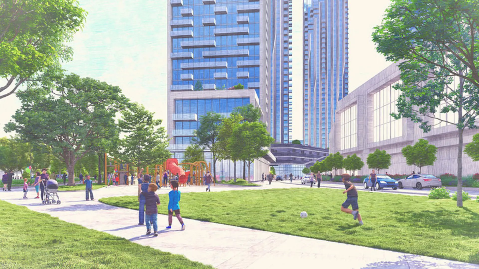 CF Sherway Gardens Redevelopment in Toronto — rendering 5