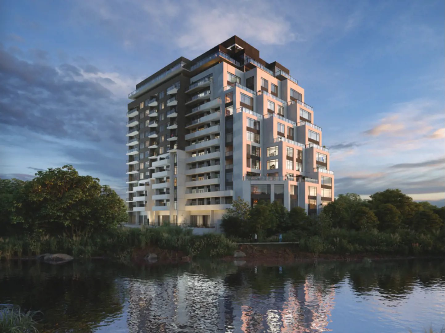 Edgewater Condos in Guelph — rendering 2