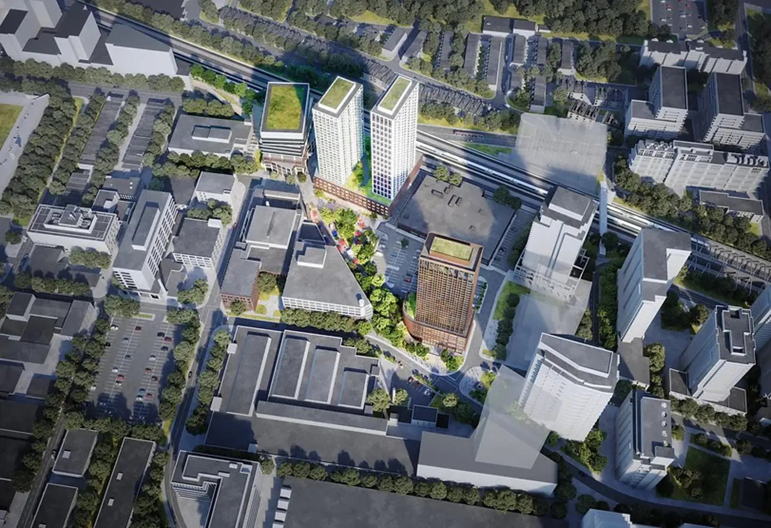 King Liberty Redevelopment in Toronto — rendering 3