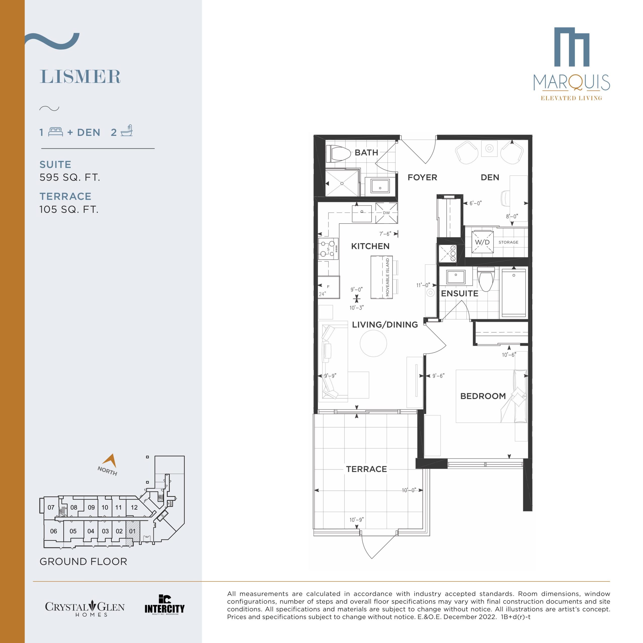 Lismer floor plan