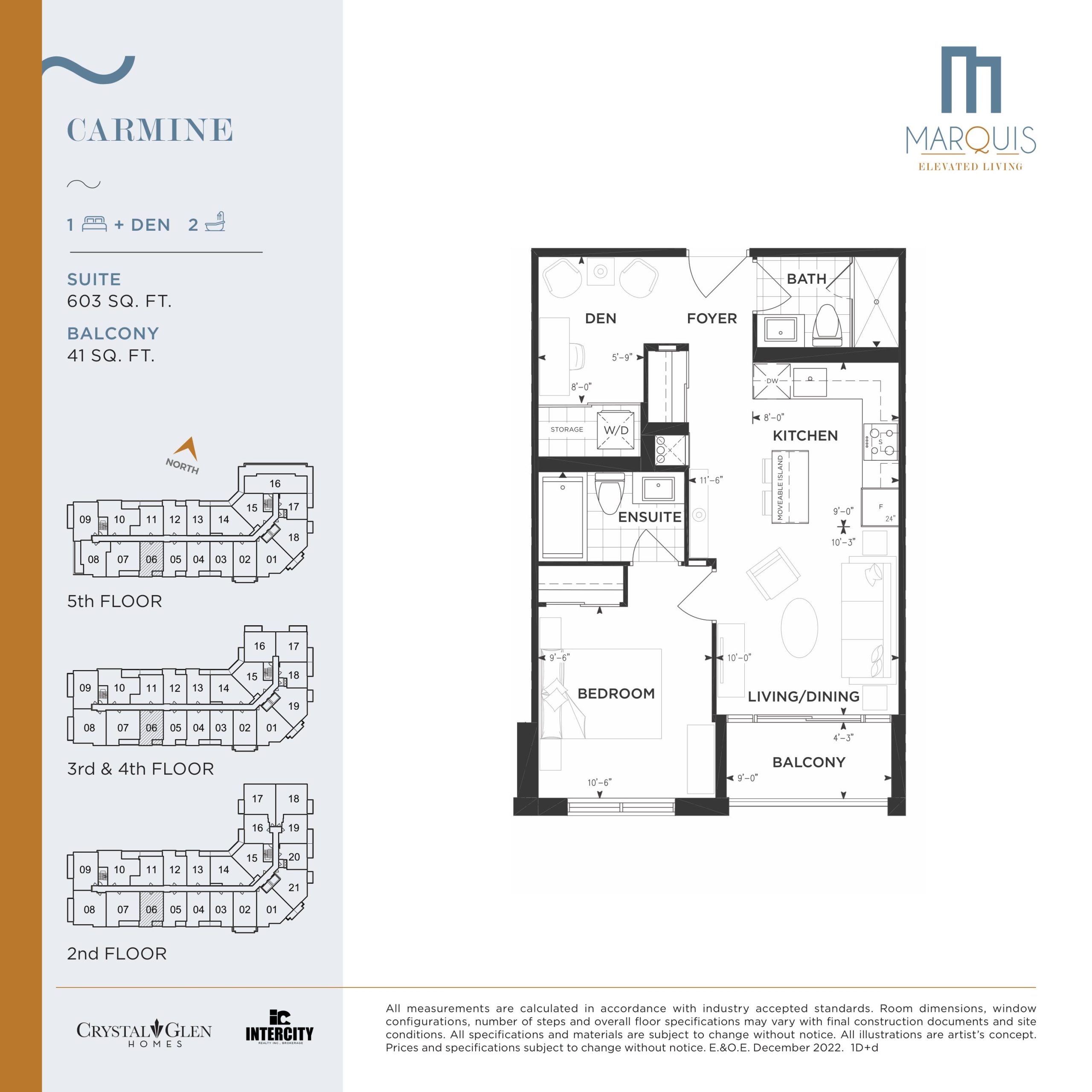 Carmine floor plan