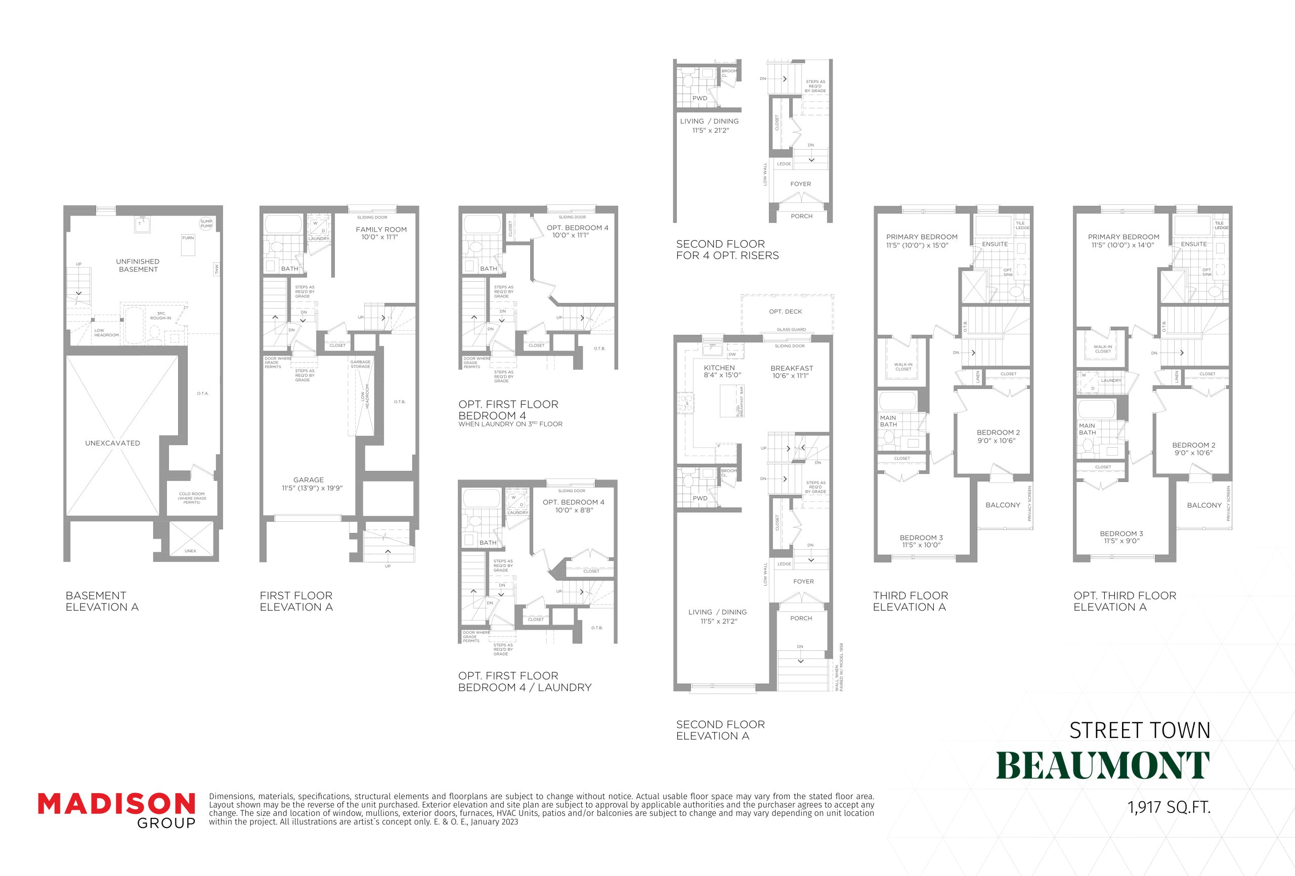 Beaumont floor plan