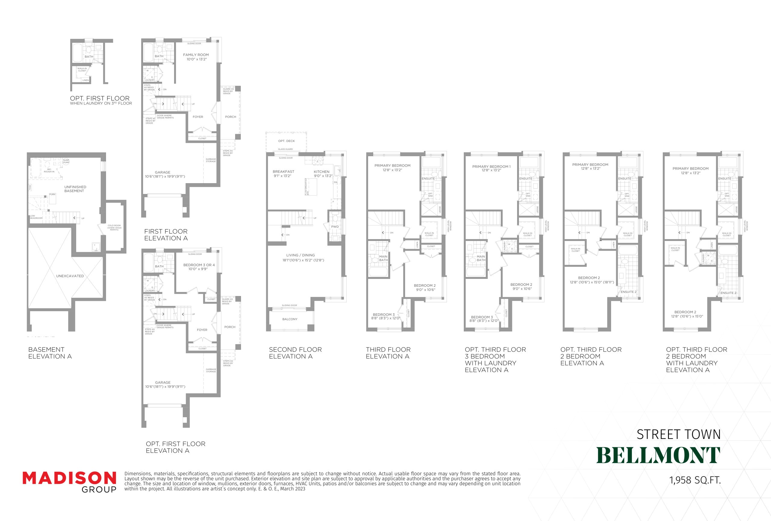 Bellmont floor plan