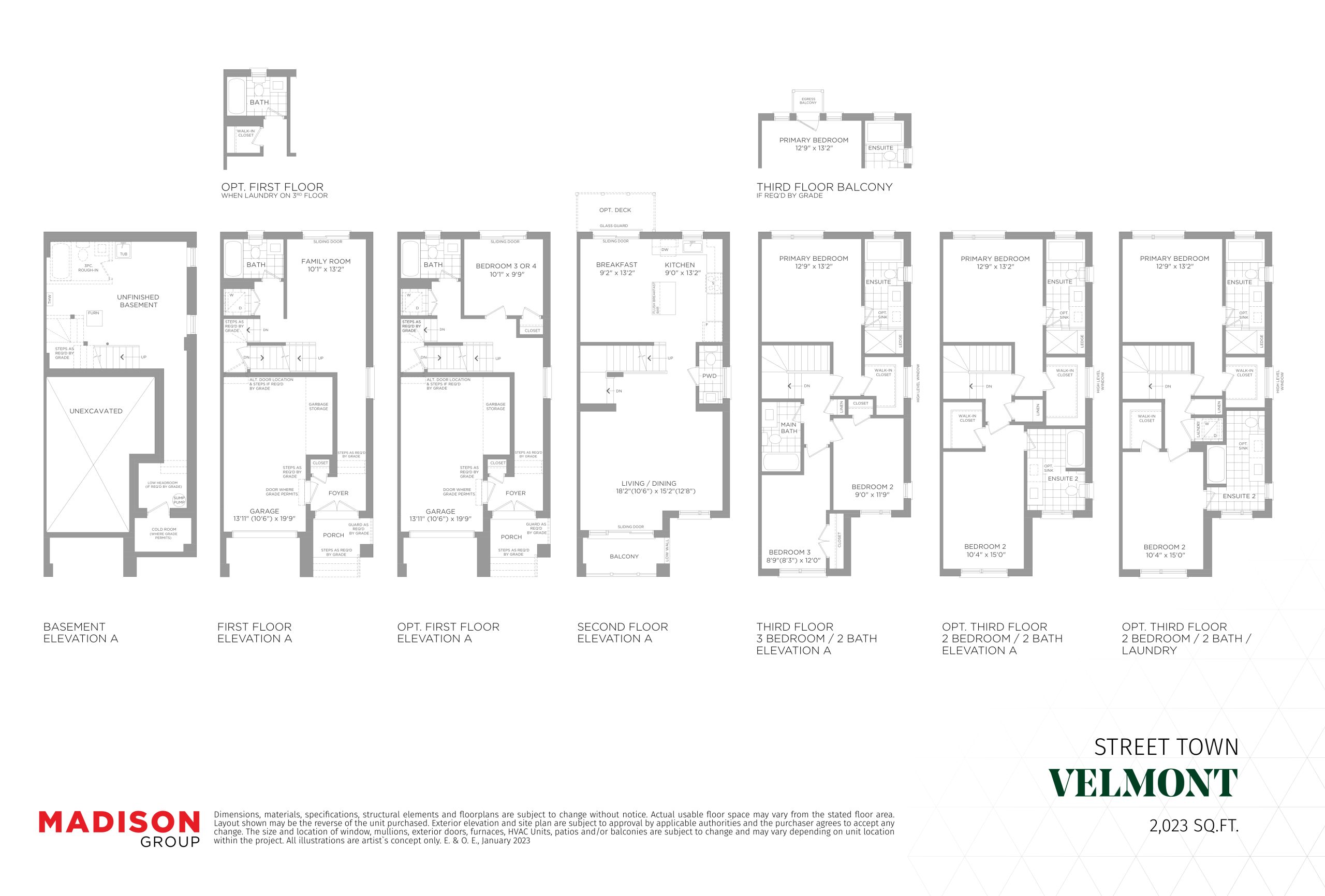 Velmont floor plan