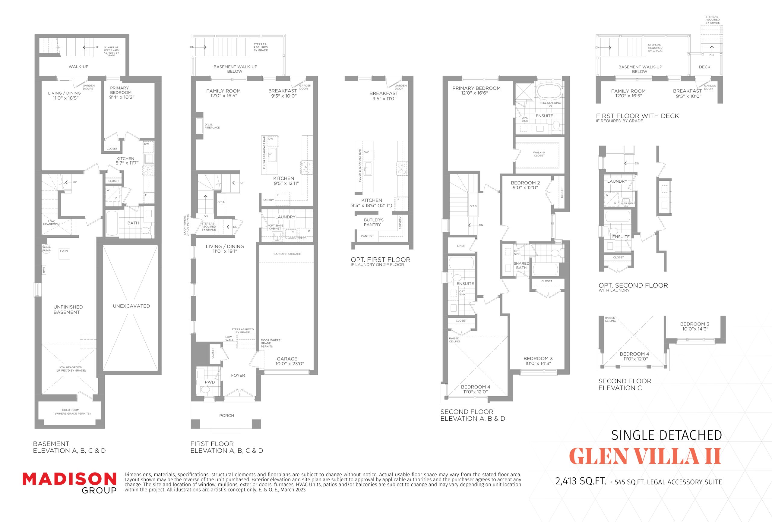Glen Villa II floor plan