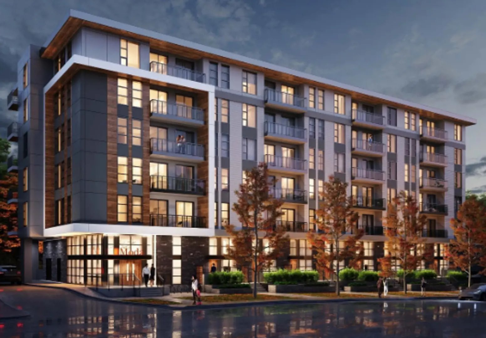 Moda Condos in Waterloo — rendering 1