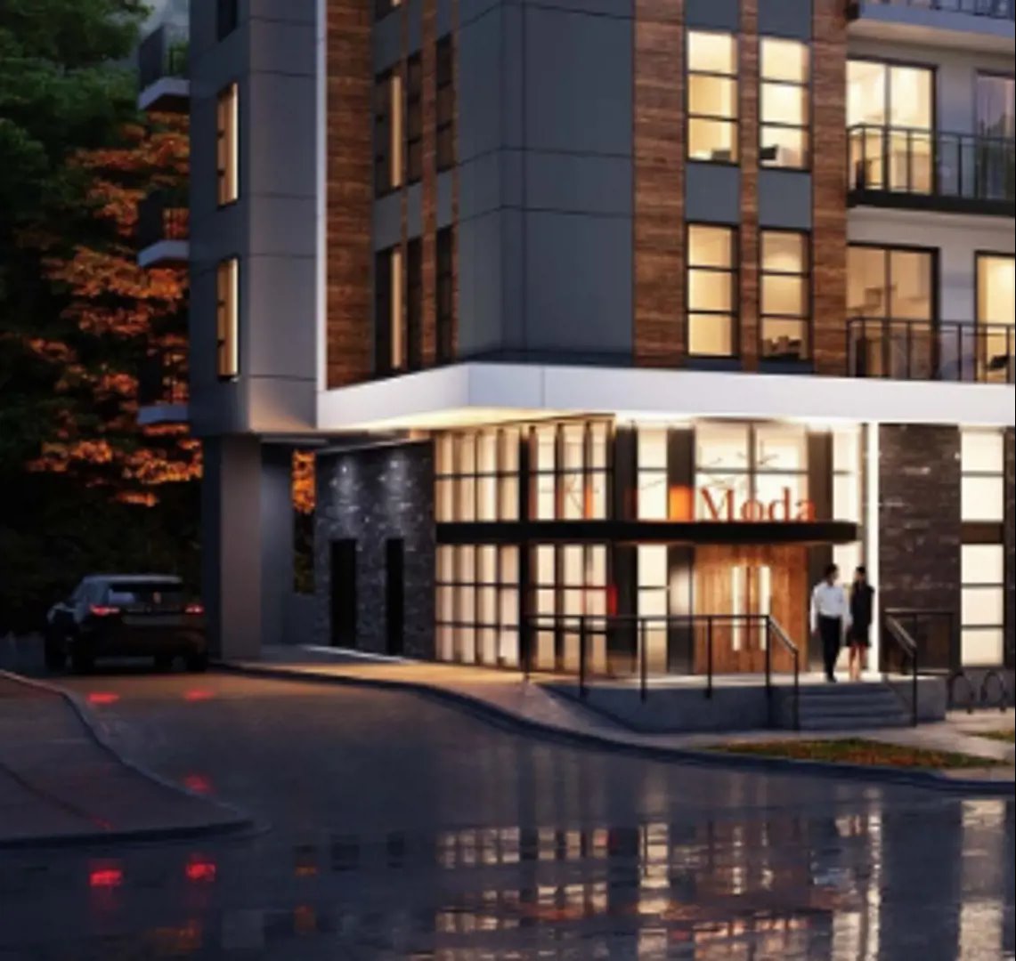 Moda Condos in Waterloo — rendering 2