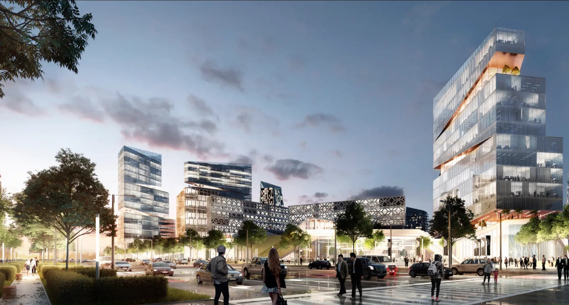 Oakville Green Life Sciences & Technology District in Oakville — rendering 3