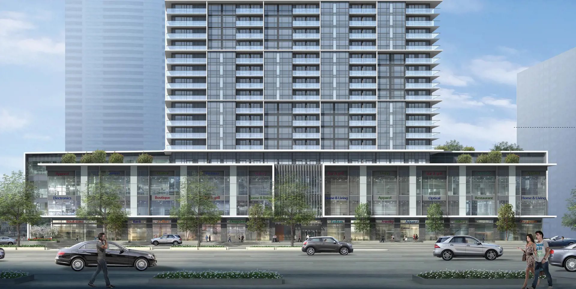 Pearl Place in Toronto — rendering 3
