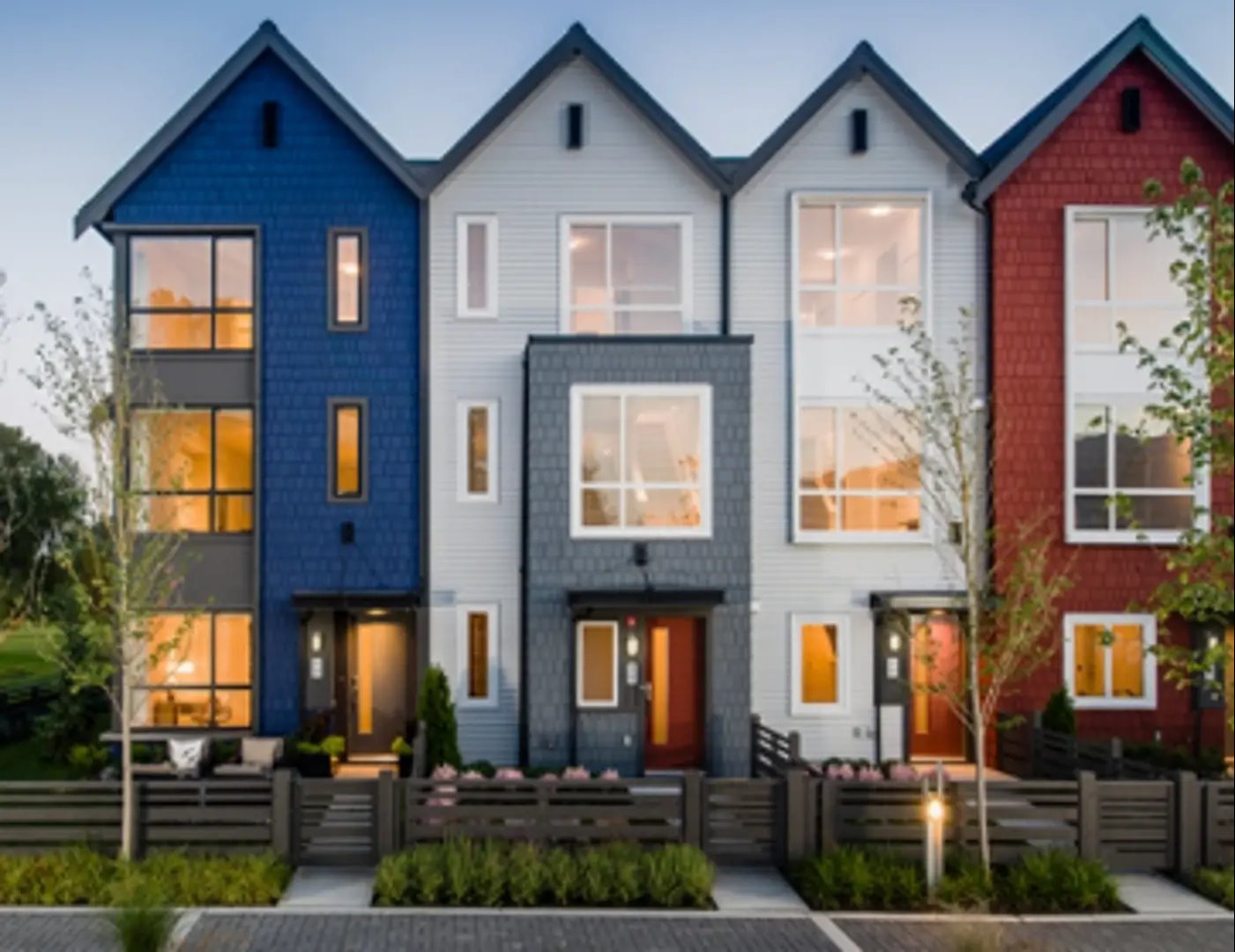 Riverside Towns on Brock in Pickering — rendering 3