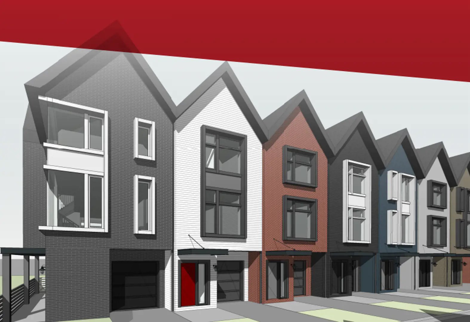 Riverside Towns on Brock in Pickering — rendering 7