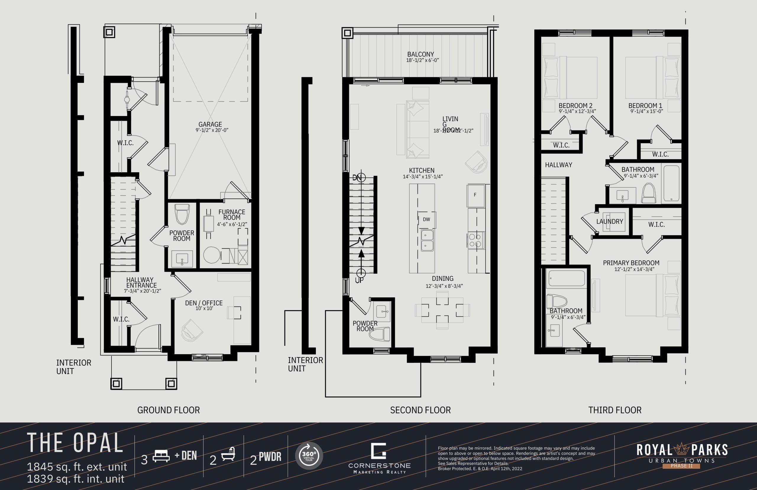 The Opal floor plan