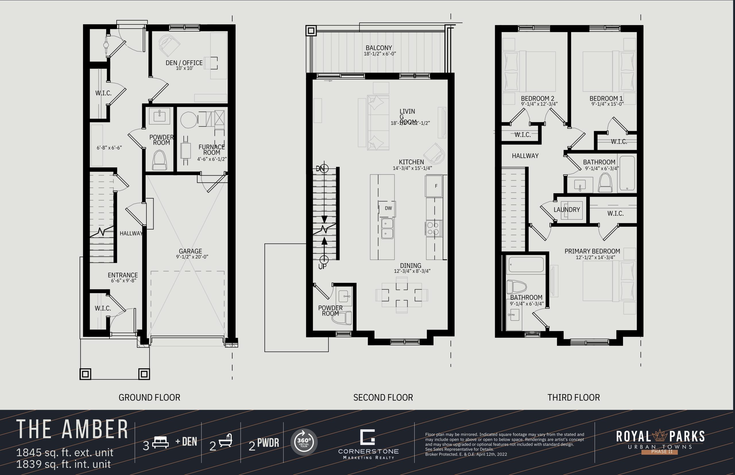 The Amber floor plan