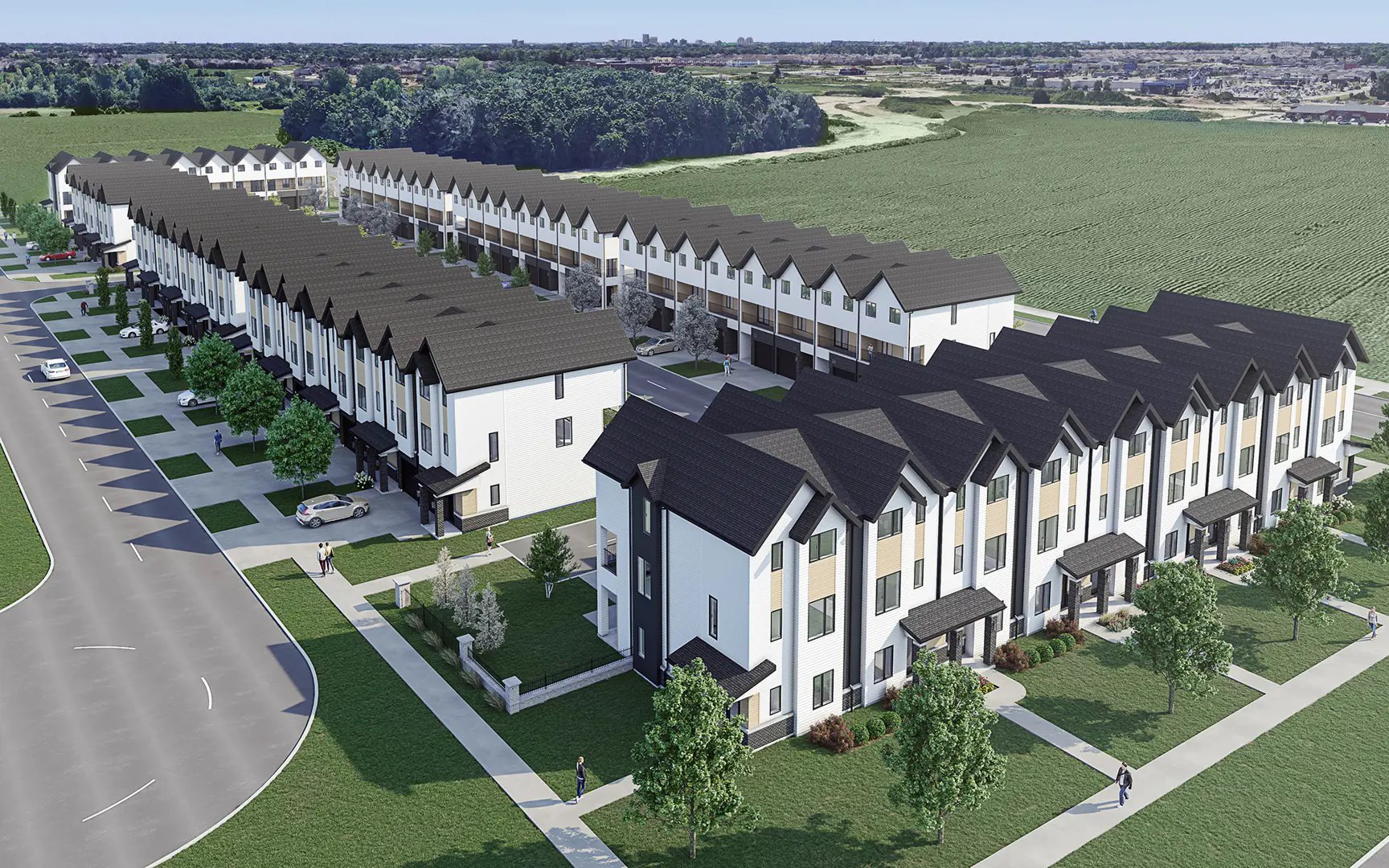 Royal Parks Urban Towns – Phase 2 in London — rendering 3