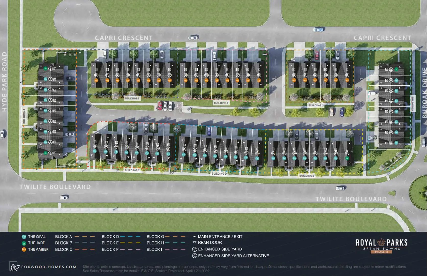 Royal Parks Urban Towns – Phase 2 in London — rendering 11