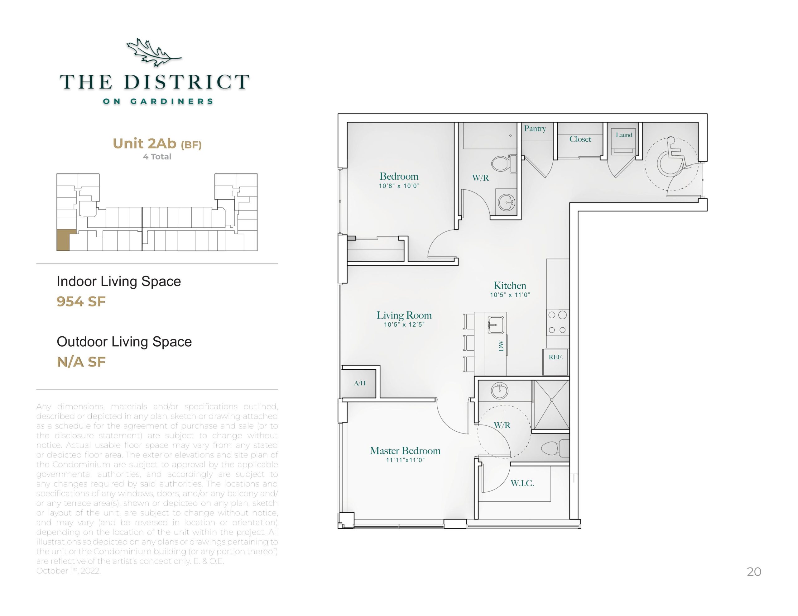 Unit 2Ab (BF) floor plan