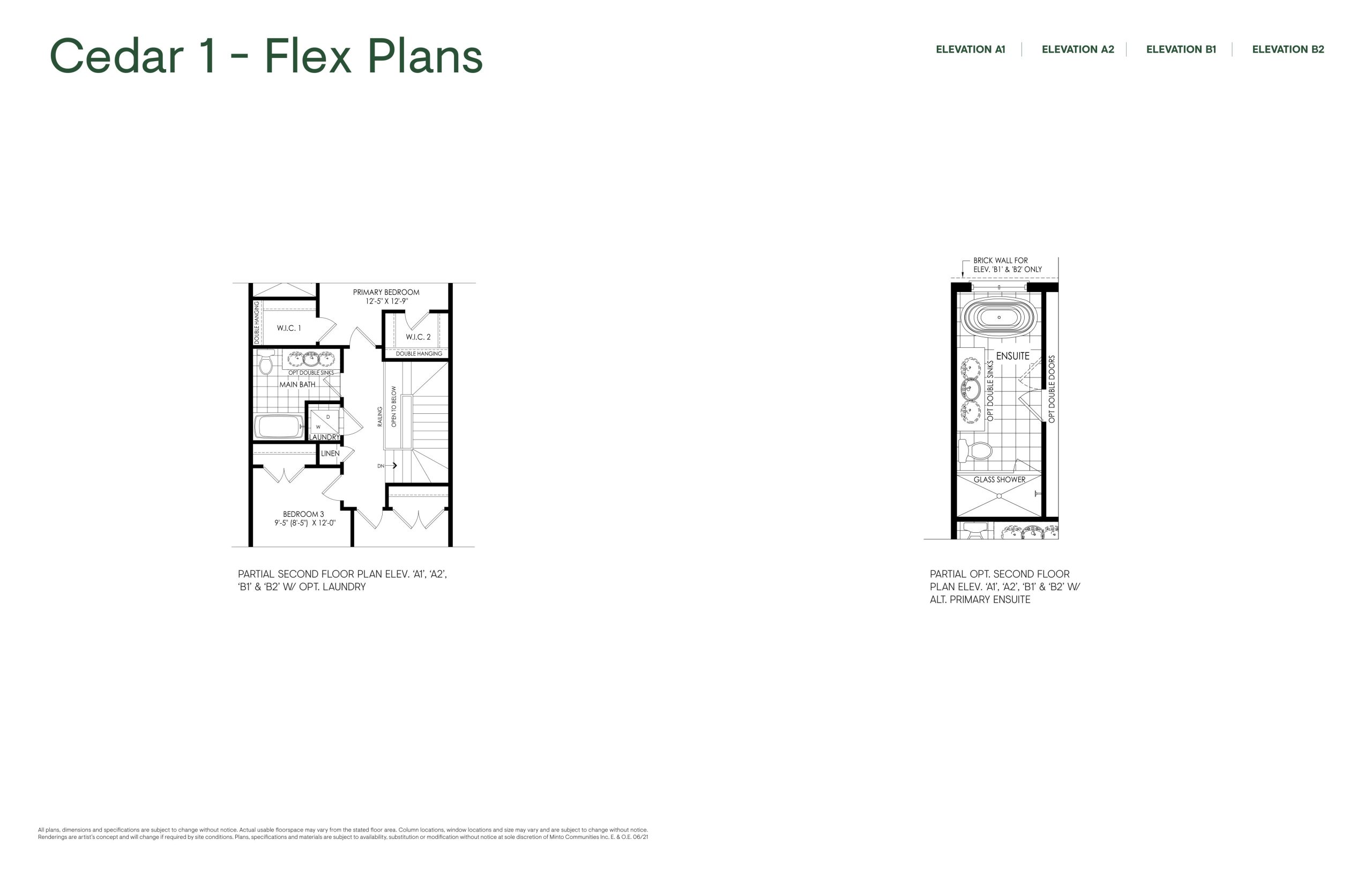 Cedar 1 - Flex Plans (2 of 2) floor plan